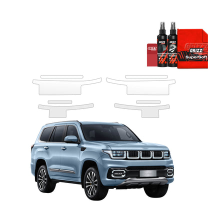 Protective film for exterior car parts – shields against scratches, chips, and scuffs