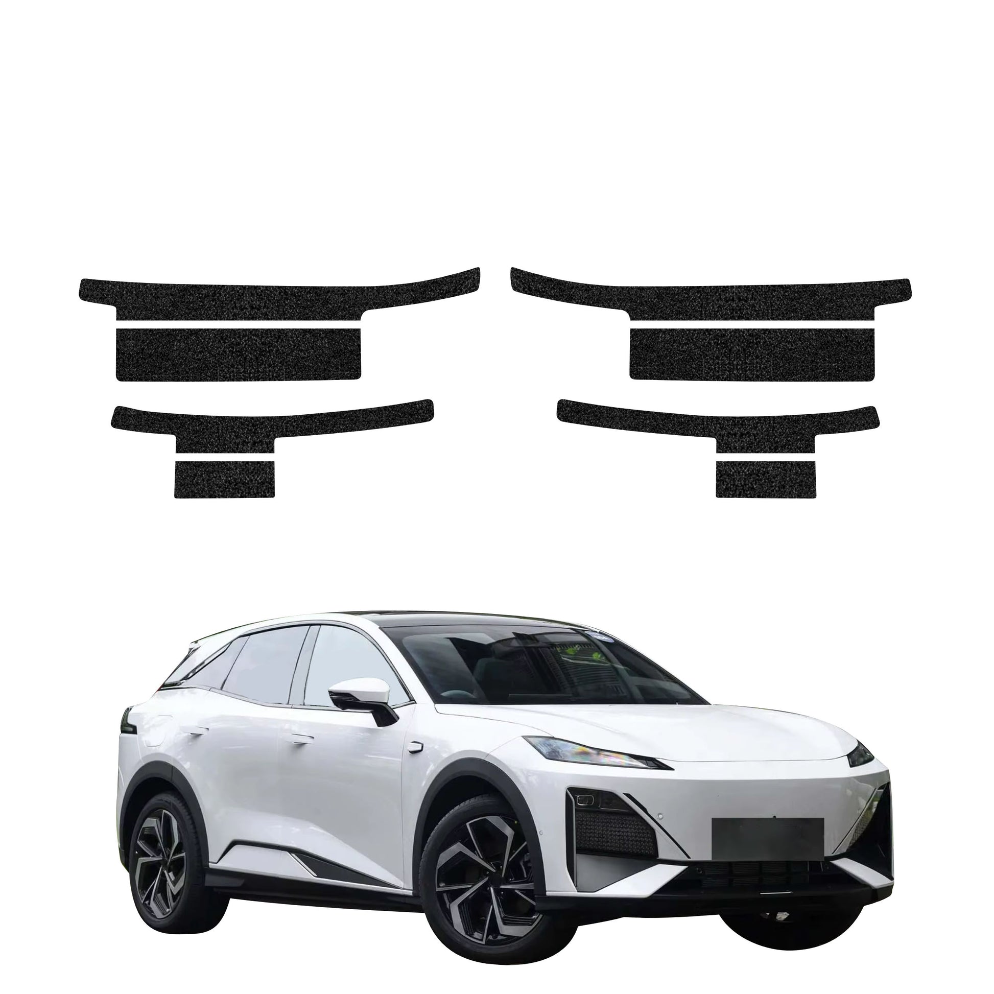 Protective film for exterior car parts – shields against scratches, chips, and scuffs