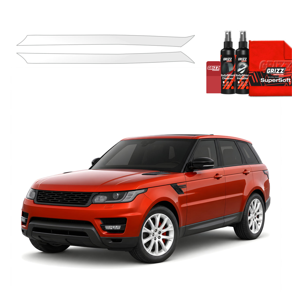 Protective film for exterior car parts – shields against scratches, chips, and scuffs