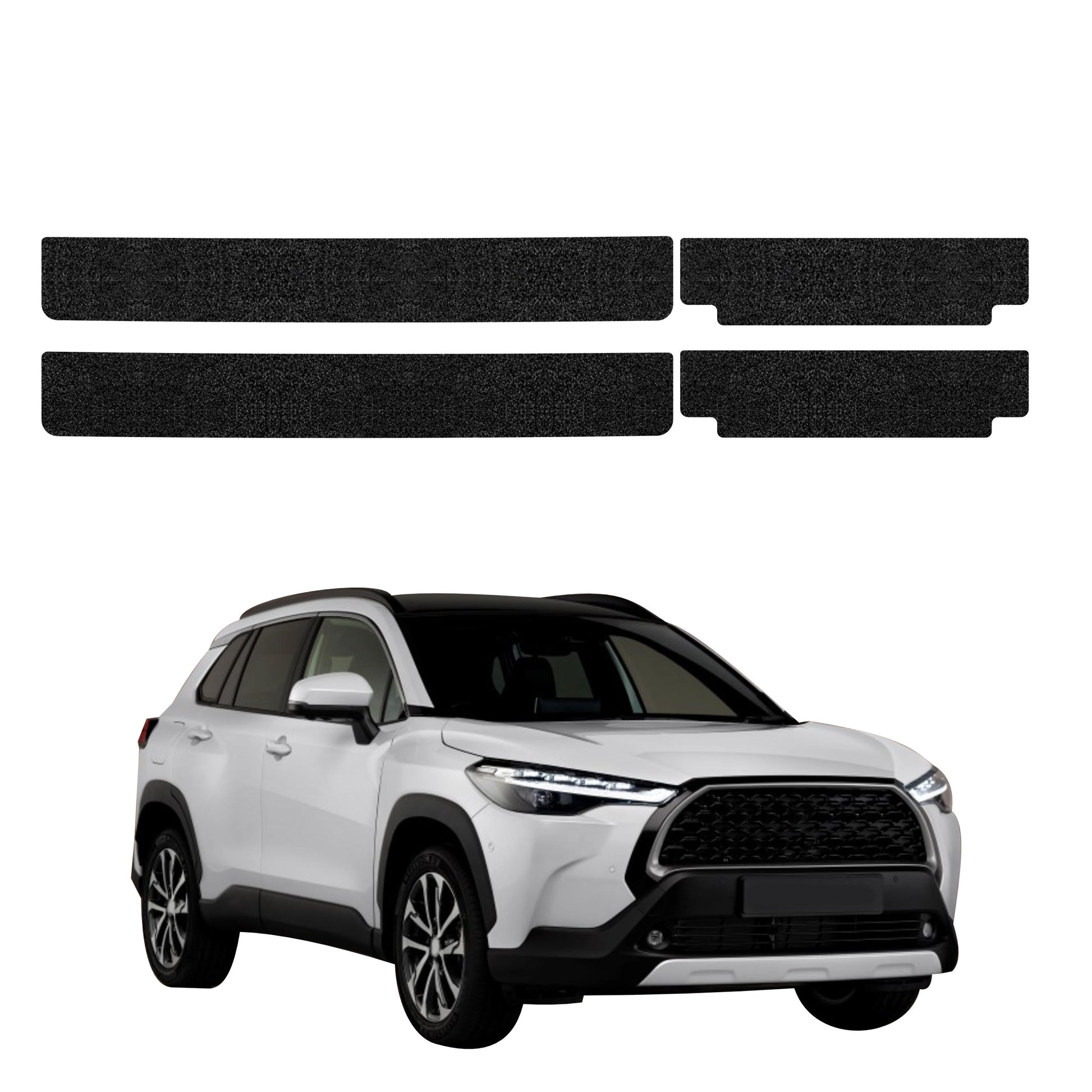 Protective film for exterior car parts – shields against scratches, chips, and scuffs