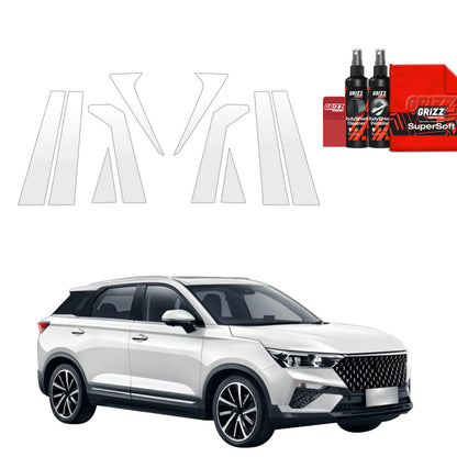 Protective film for exterior car parts – shields against scratches, chips, and scuffs