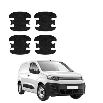 4in1 Black technical coating for door handle recesses - Citroen Berlingo VAN (2018-2026)