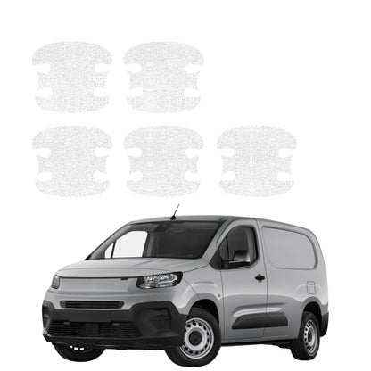 5in1 White technical coating for door handle recesses - Fiat Doblo Cargo (2018-2026)