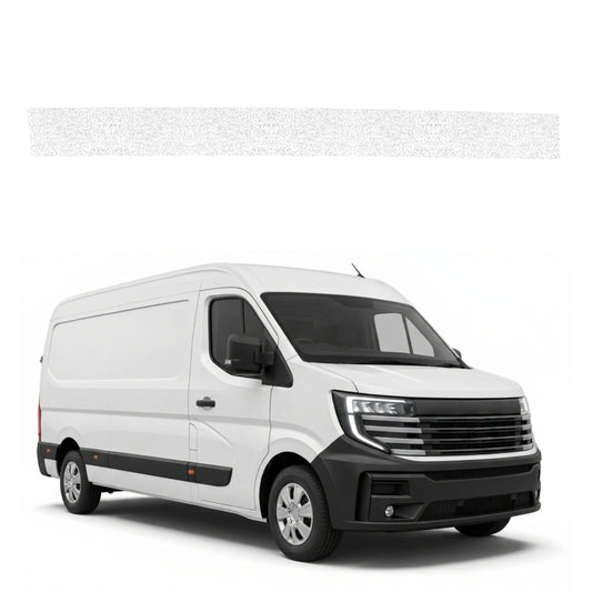 Weiße technische Beschichtung für Schwelle der linken Laderaumtür - Nissan Interstar-e 3 (2024-2026)