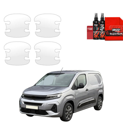 4in1 Protective Film for Door Handle Cups - Opel Combo Cargo (2018-2026)