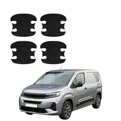 4in1 Black technical coating for door handle recesses - Opel Combo Cargo (2018-2026)