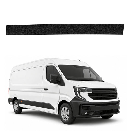 Schwarze technische Beschichtung für Schwelle der rechten Laderaumtür - Renault Master 4 E-Tech (2024-2026)