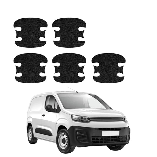 5in1 Black technical coating for door handle recesses - Citroen Berlingo VAN (2018-2026)