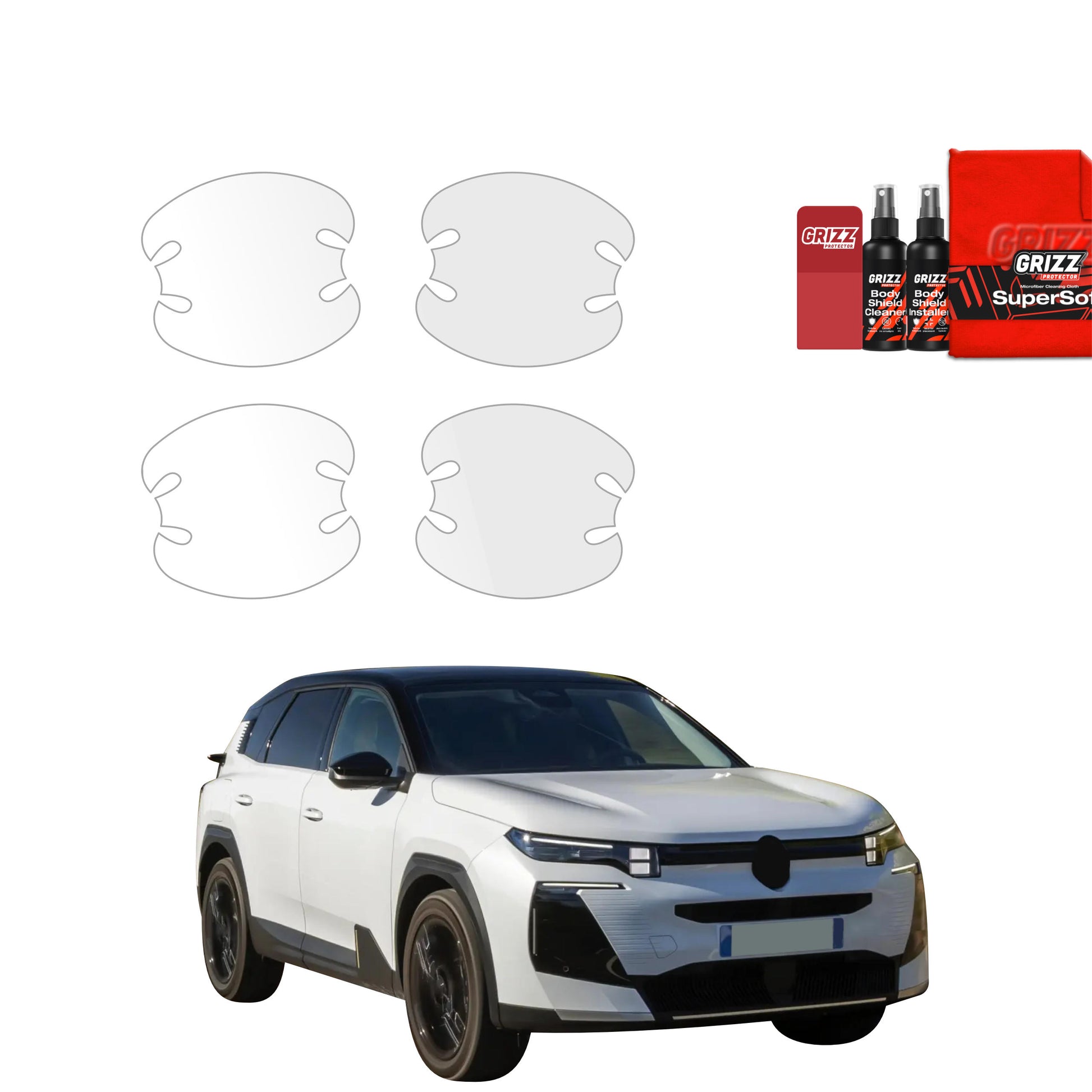 Protective film for exterior car parts – shields against scratches, chips, and scuffs