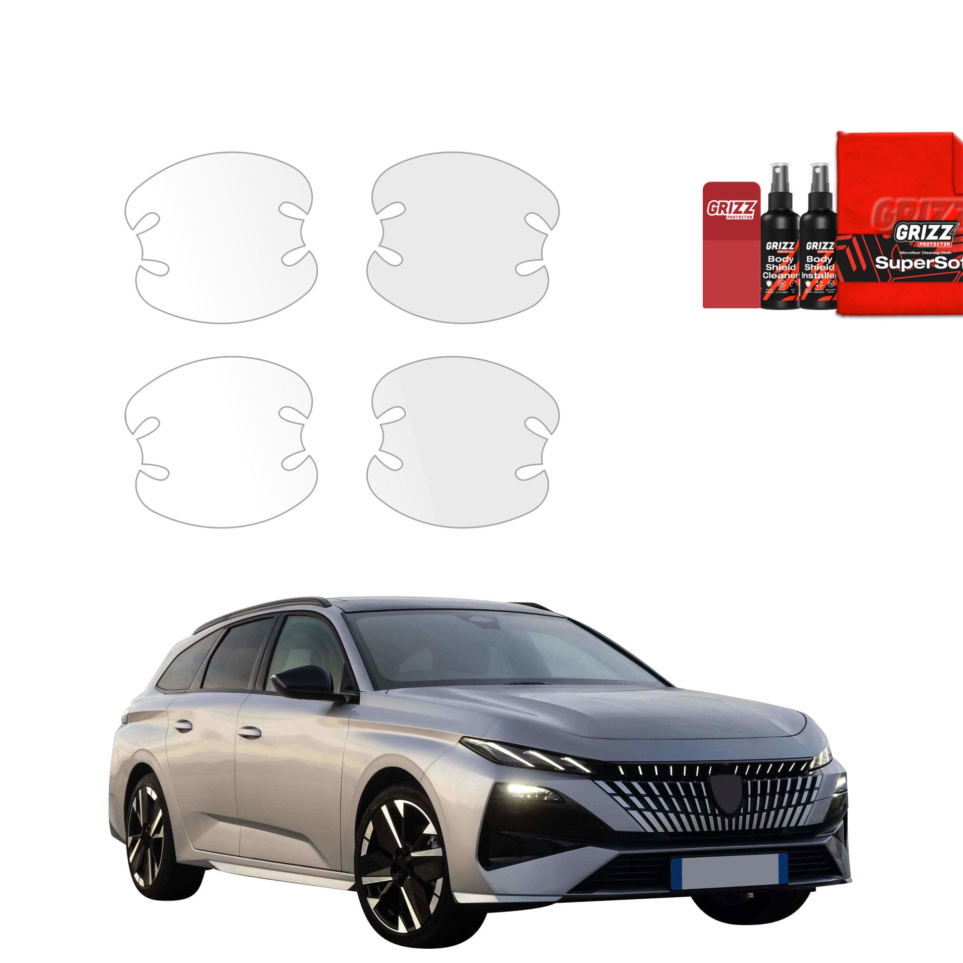 Protective film for exterior car parts – shields against scratches, chips, and scuffs