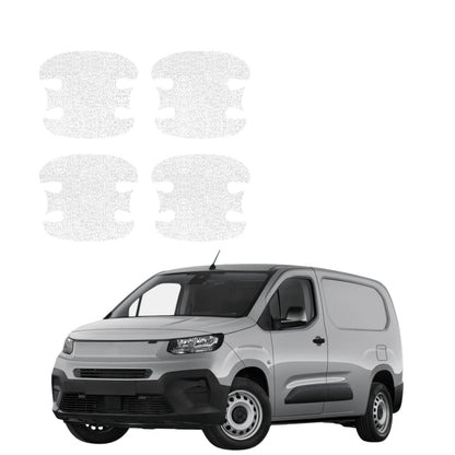 4in1 White technical coating for door handle recesses - Fiat Doblo Cargo (2018-2026)
