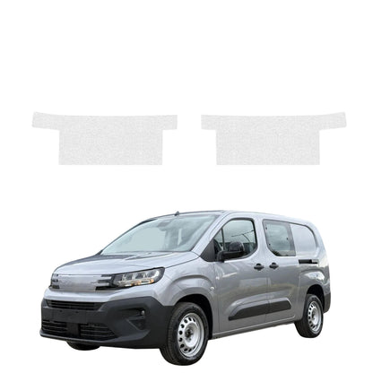 2in1 Colorless technical coating for front sills without cutout - Peugeot Partner (2018-2026)