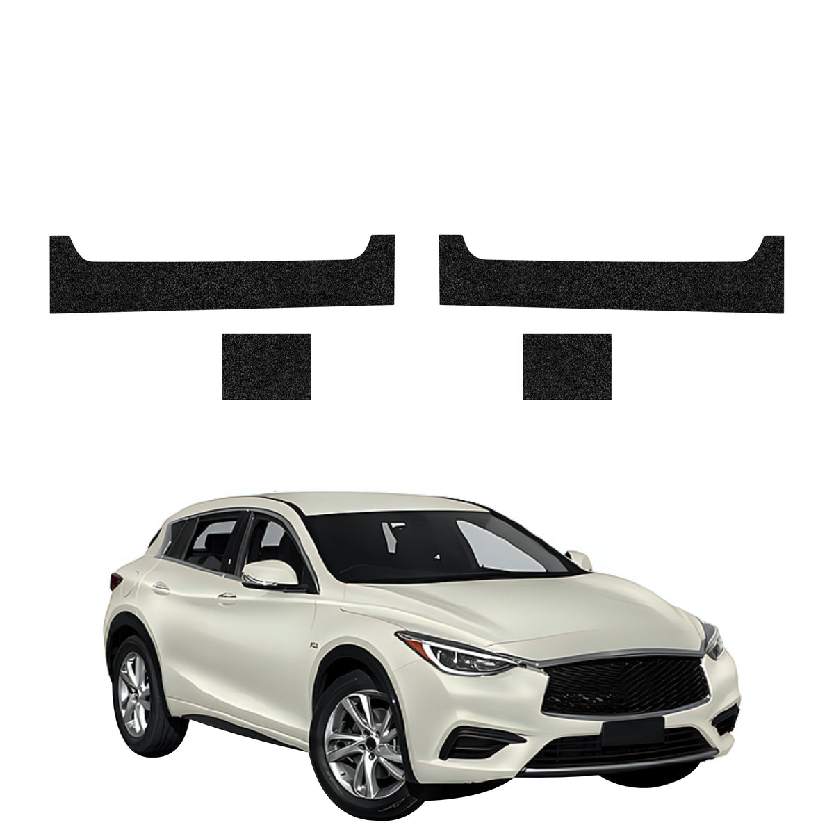 Protective film for exterior car parts – shields against scratches, chips, and scuffs