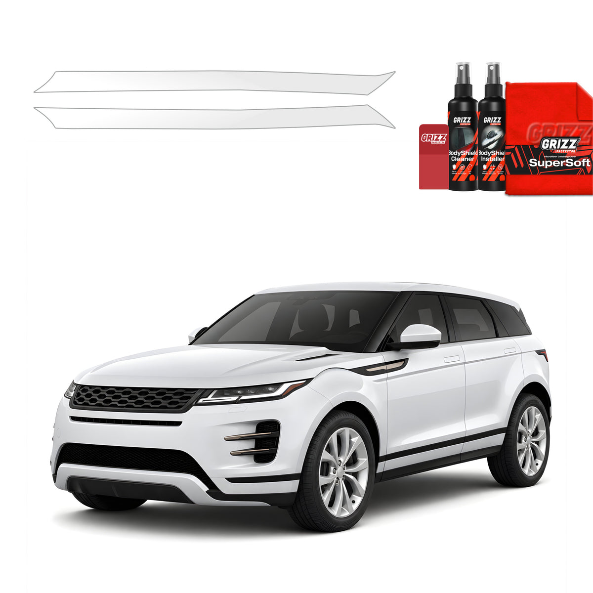Protective film for exterior car parts – shields against scratches, chips, and scuffs