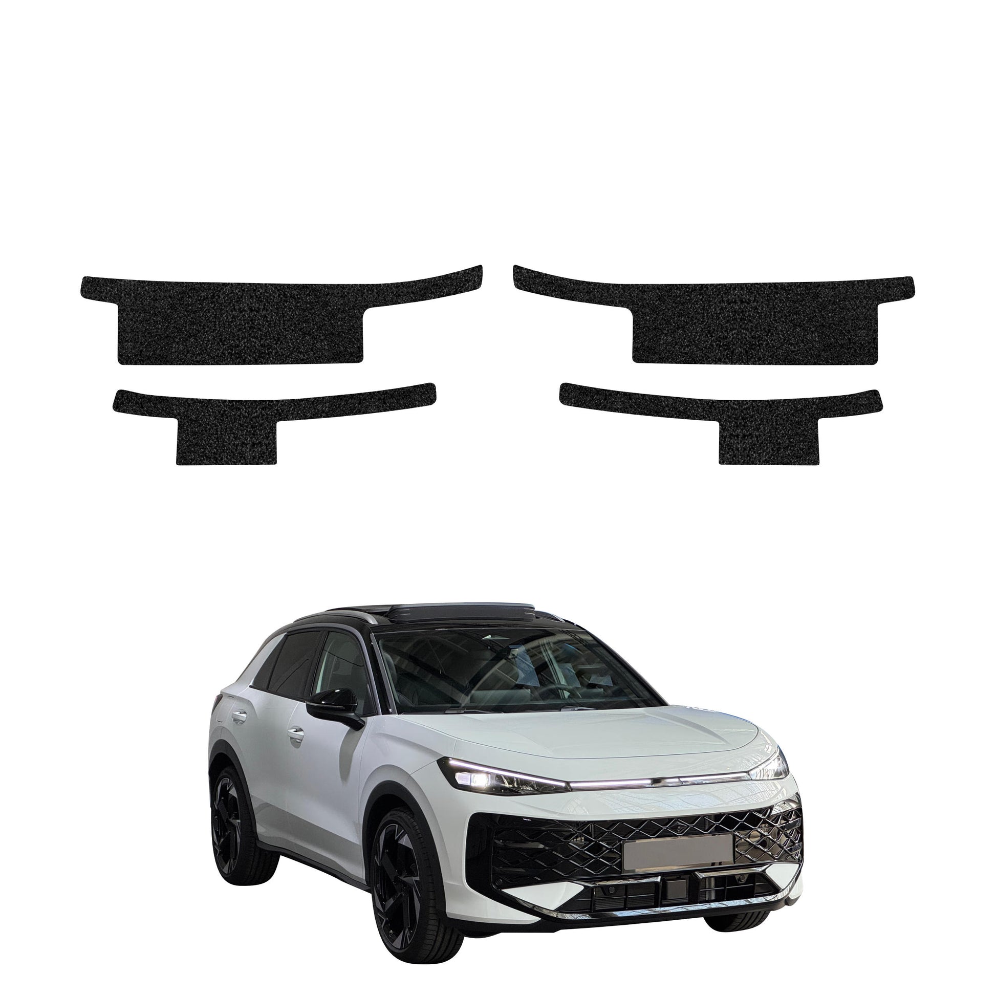 Protective film for exterior car parts – shields against scratches, chips, and scuffs