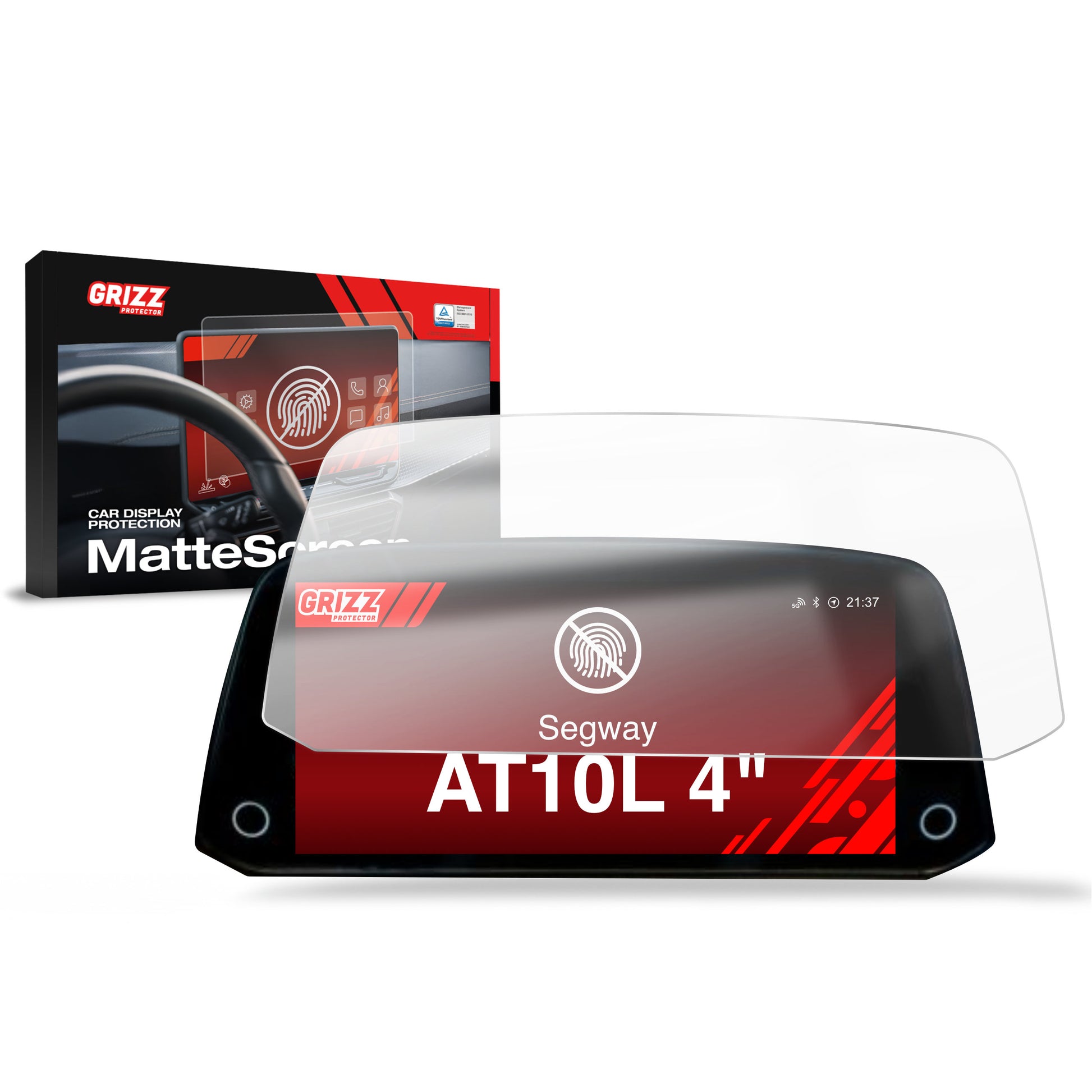 Anti-fingerprint screen protector for car touchscreen