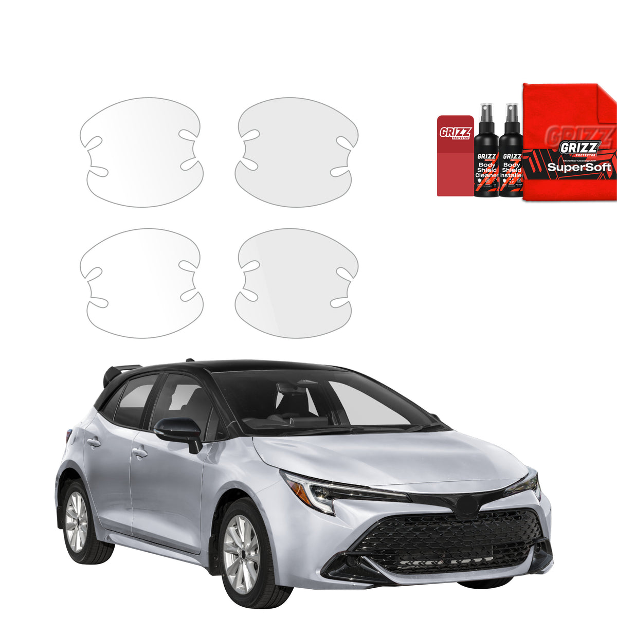Protective film for exterior car parts – shields against scratches, chips, and scuffs