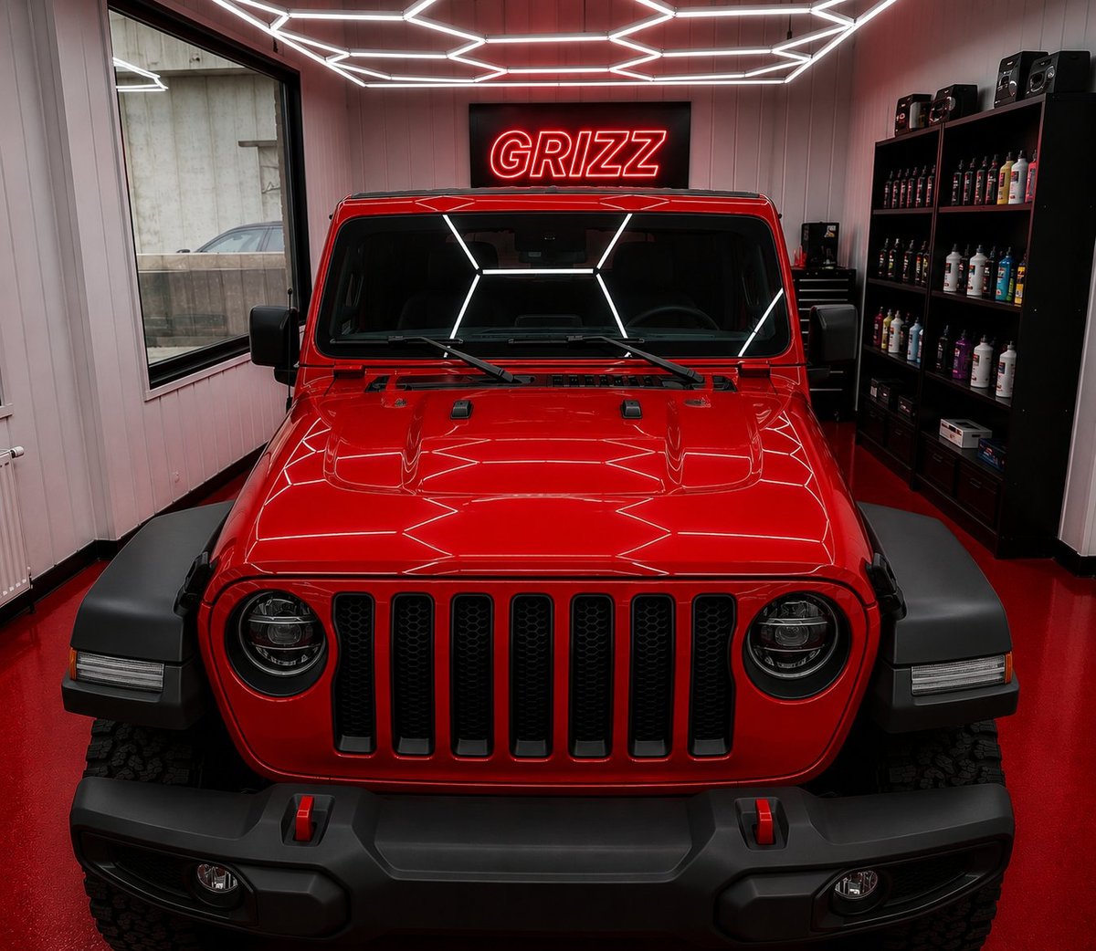 Jeep Wrangler — without protection