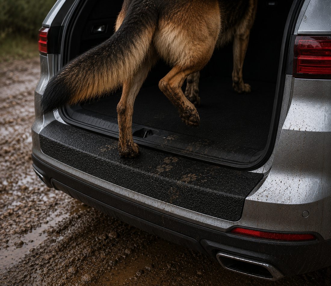 Dog in the boot — Heavy Duty sill protection